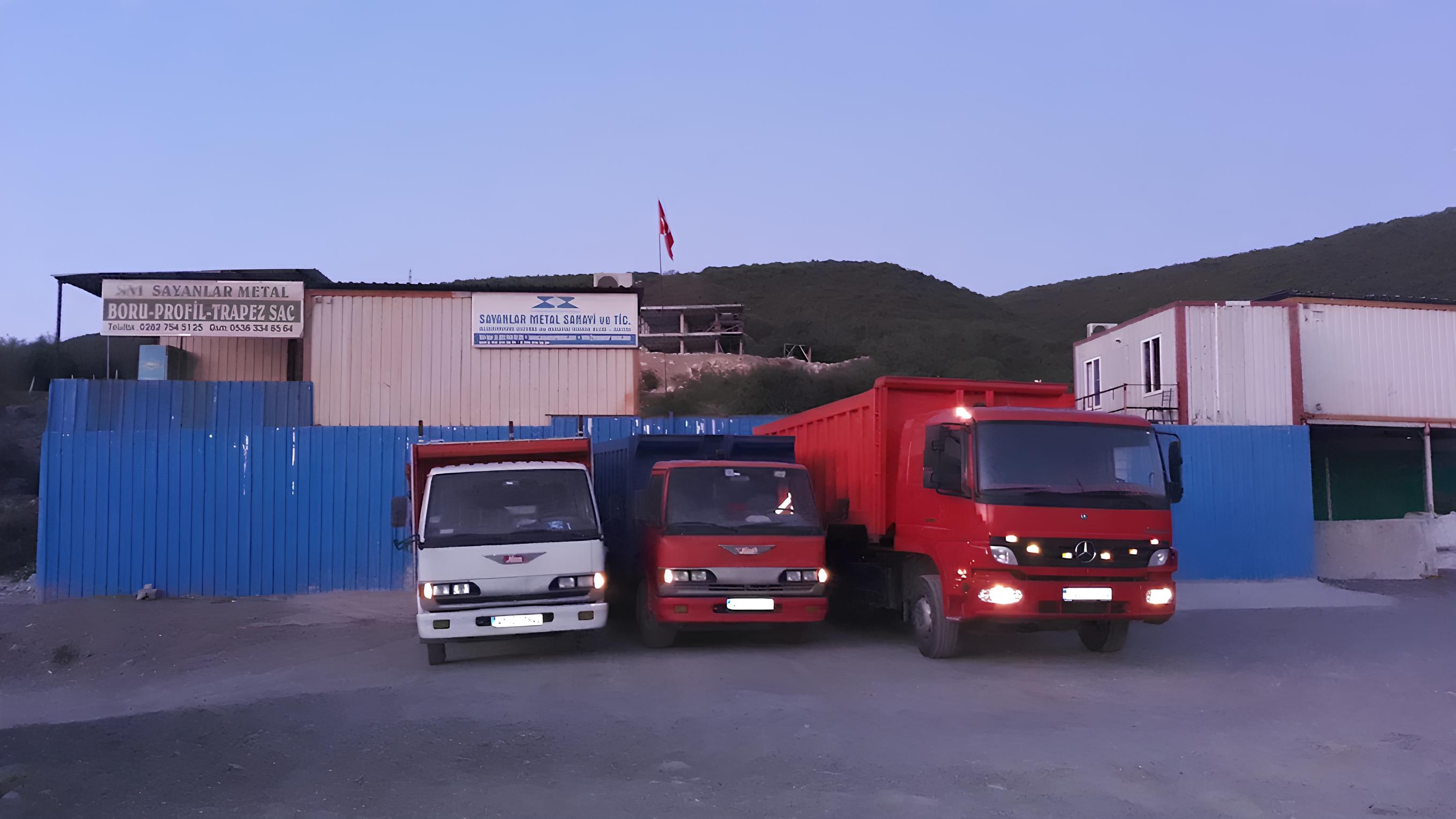 Sayanlar Metal'e Hoşgeldiniz.